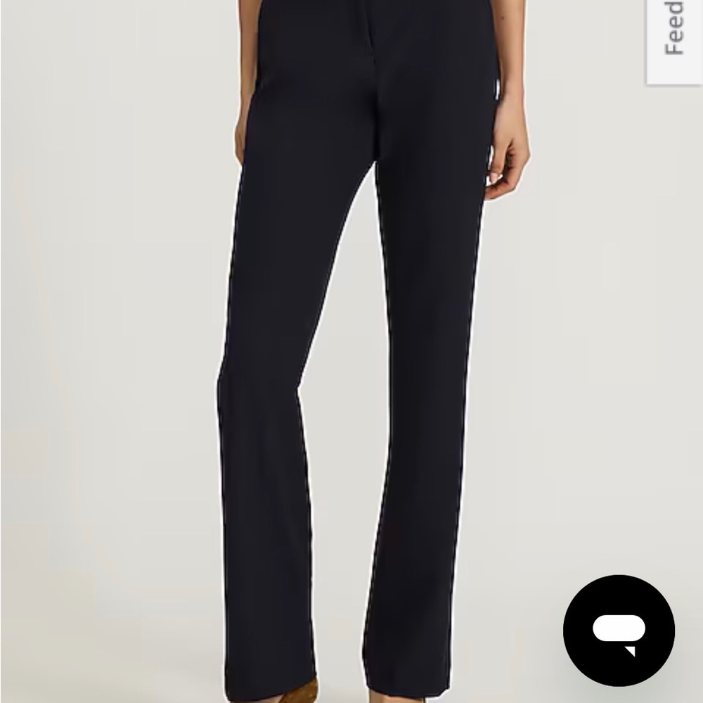 Express - Woman's Navy blue Dress Pants- Size 10L- Editor cut